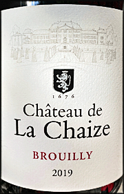 Chateau de La Chaize 2019 Brouilly