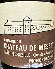 Chateau de Messey 2018 Clos Des Avoueries