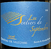 Chateau de Valcombe 2021 Les Sentiers de Septembre Rouge