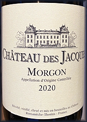 Chateau des Jacques 2020 Morgon