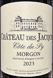 Chateau des Jacques 2023 Morgon Cote du Py