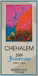 Chehalem 2009 Three Vineyard Pinot Gris