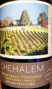 Chehalem 2013 Gruner Veltliner