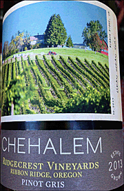 Chehalem 2013 Ridgecrest Vineyards Pinot Gris