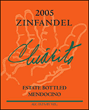 Chiarito 2005 Zinfandel