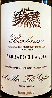 Cigliuti 2013 Serraboella Barbaresco