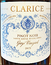 Clarice 2021 Garys' Vineyard Pinot Noir