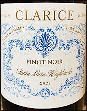 Clarice 2021 Santa Lucia Highlands Pinot Noir