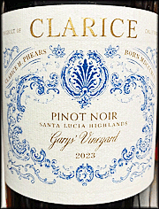 Clarice 2023 Garys' Vineyard Pinot Noir