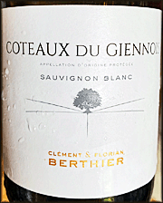 Clement et Florian Berthier 2021 Coteaux du Giennois