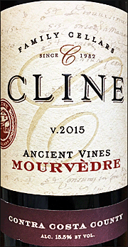 Cline 2015 Ancient Vines Mourvedre