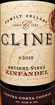 Cline 2015 Ancient Vines Zinfandel