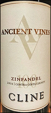 Cline 2016 Ancient Vines Zinfandel