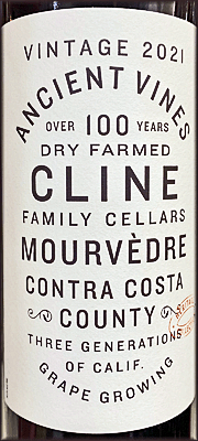 Cline 2021 Ancient Vines Mourvedre