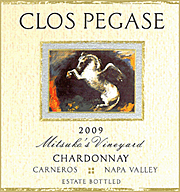 Clos Pegase 2009 Mitsukos Chardonnay