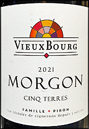 Clos du Vieux Bourg 2021 Morgon Cinq Terres