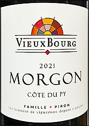 Clos du Vieux Bourg 2021 Morgon Cote du Py