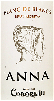 Codorniu Anna Blanc de Blancs Cava Brut Reserva