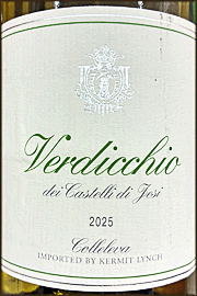 Colleleva 2025 Verdicchio dei Castelli di Jesi