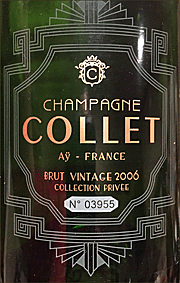 Collet 2006 Brut Vintage Collection Privee