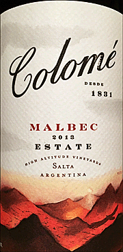 Colome 2013 Malbec