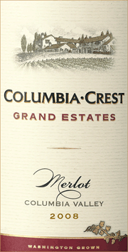 Columbia Crest 2008 Grand Estates Merlot
