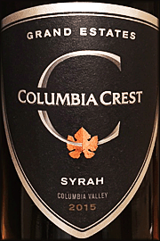 Columbia Crest 2015 Grand Estates Syrah