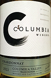 Columbia Winery 2013 Chardonnay