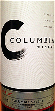 Columbia Winery 2013 Merlot