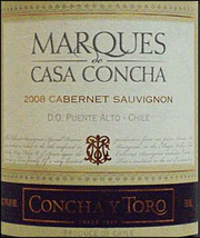 Concha y Toro 2008 Marques de Casa Concha Cabernet