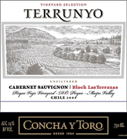 Concha y Toro 2009 Terrunyo Block Las Terrazas Cabernet