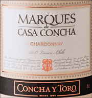 Concha y Toro 2010 Marques de Casa Concha Chardonnay