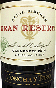 Concha y Toro 2014 Carmenere Gran Reserva Carmenere