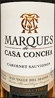 Concha y Toro 2018 Marques de Casa Concha Cabernet Sauvignon