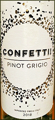 Confetti 2018 Pinot Grigio