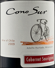 Cono Sur 2009 Bicycle Cabernet