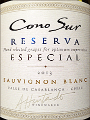Cono Sur 2013 Reserva Especial Sauvignon Blanc