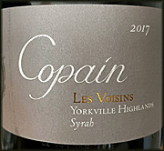 Copain 2017 Les Voisins Syrah