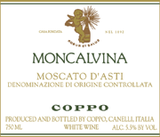 Coppo 2010 Moncalvina Moscato D'Asti