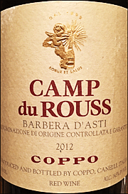 Coppo 2012 Camp du Rouss Barbera