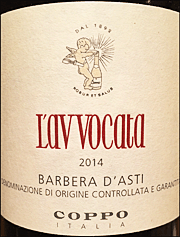 Coppo 2014 L'Avvocata Barbera d'Asti