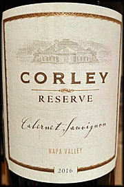Corley 2016 Reserve Cabernet Sauvignon
