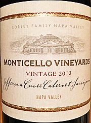 Monticello Vineyards 2013 Jefferson Cuvee