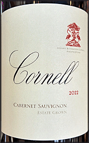 Cornell 2022 Estate Cabernet Sauvignon