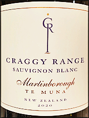 Craggy Range 2020 Te Muna Sauvignon Blanc