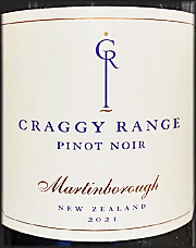 Craggy Range 2021 Pinot Noir