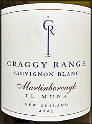 Craggy Range 2025 Te Muna Sauvignon Blanc
