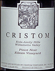 Cristom 2009 Eileen Pinot Noir