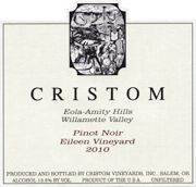 Cristom 2010 Eileen Vineyard Pinot Noir