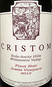 Cristom 2010 Jessie Pinot Noir